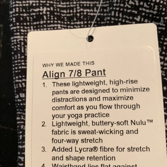 Lululemon Align size 4 - Picture 7 of 8